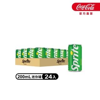 【Sprite 雪碧】迷你罐200ml x24入/箱