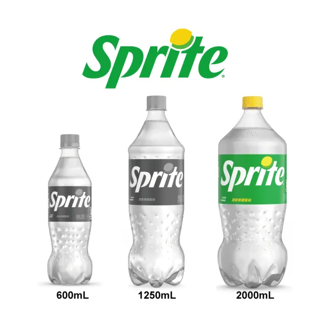 【Sprite 雪碧】寶特瓶2000ml x6入/箱