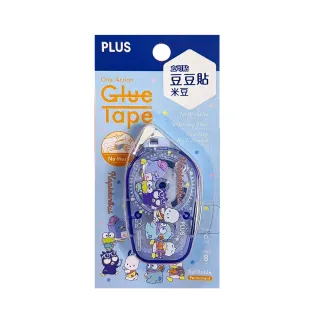 【PLUS 普樂士】PLUS 三麗鷗男團豆豆貼 米豆系列 6mm/個、TG-1910-SS-TW