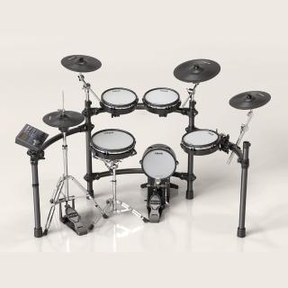 【NUX】DM-8全網狀鼓面電子鼓+豪華配套6件組-鼓椅、耳機、鼓棒、譜架、鼓毯、鼓棒袋(原廠公司貨)