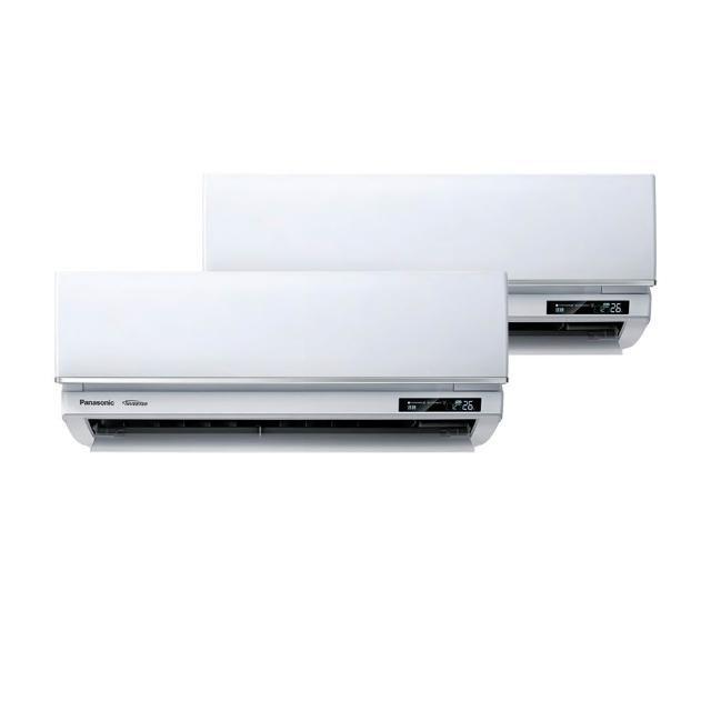 【Panasonic 國際牌】2-3坪+4-6坪 R32 一級能效 變頻冷暖一對二分離式(CU-2J56FHA2/CS-UX22BA2+CS-UX36BA2)