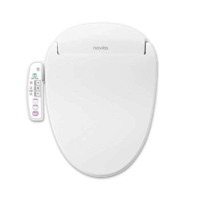 【Novita 諾維達】瞬熱式正離子濾水洗淨便座 BI-304T 長版(ECO 節能/不銹鋼噴頭/薄型設計/免治馬桶)