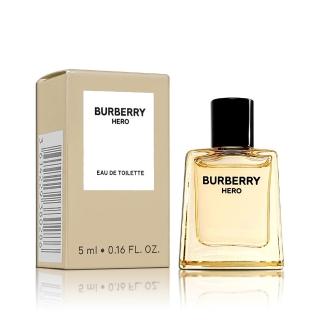 【BURBERRY 巴寶莉】HERO 英雄神話男性淡香水 5ML (專櫃公司貨)