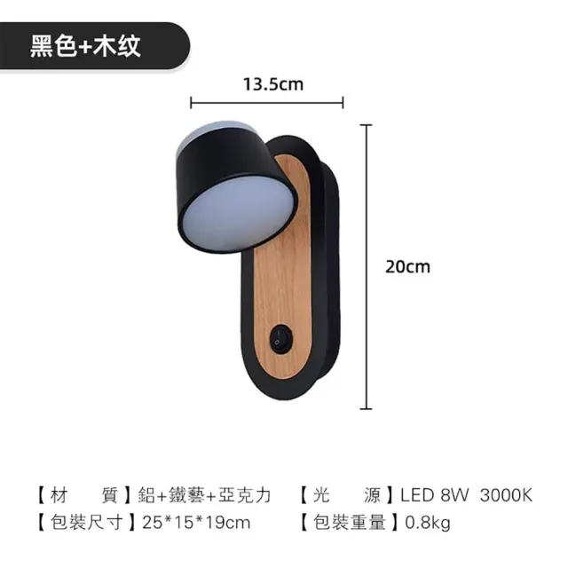 【Honey Comb】8W床頭壁燈(KC2517)