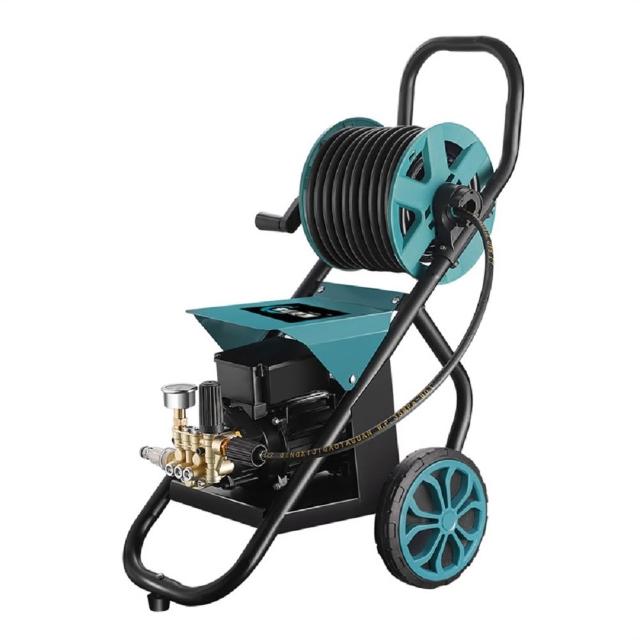 【FJ】工業級全銅無刷電機高壓清洗機MZO35(110V 全銅頭 清洗 淤泥清洗 洗車 災後清潔 15米 20米 250bar)