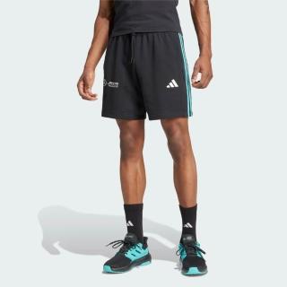【adidas 愛迪達】Mer Dna Sho M 男 短褲 運動短褲 黑 F1賽車(JV5429)