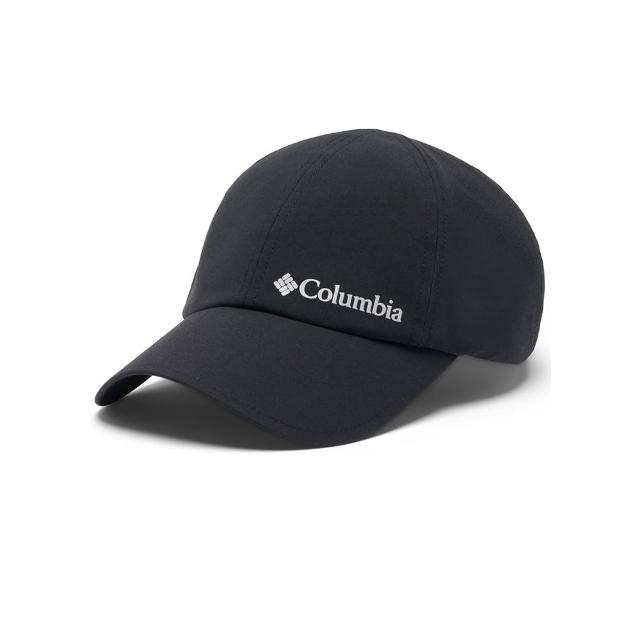 【Columbia 哥倫比亞】超防曬UPF50防潑快排棒球帽-Silver Ridge™ IV Ball Cap-黑色(UCU49950BK/KS)