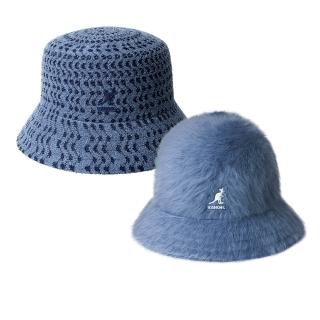 【KANGOL】單寧藍漁夫帽 鐘型帽 (多款選)