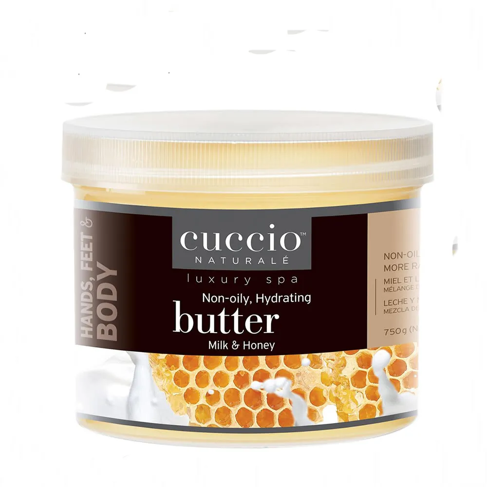 【古希歐CUCCIO】美國原裝進口沙龍品牌 蜂蜜牛奶 高效保濕乳霜 26oz約750g(★吸收快不黏膩 呵護滋養肌膚★)