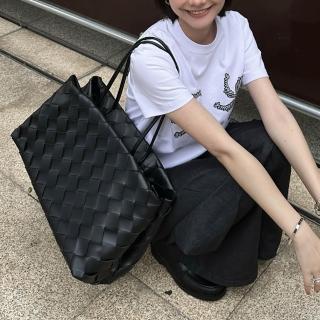 【MoonDy】包包 手提包 水桶包 水晶包 菱格包 白色包包 大容量包包 黑色包包 日系包包 幾