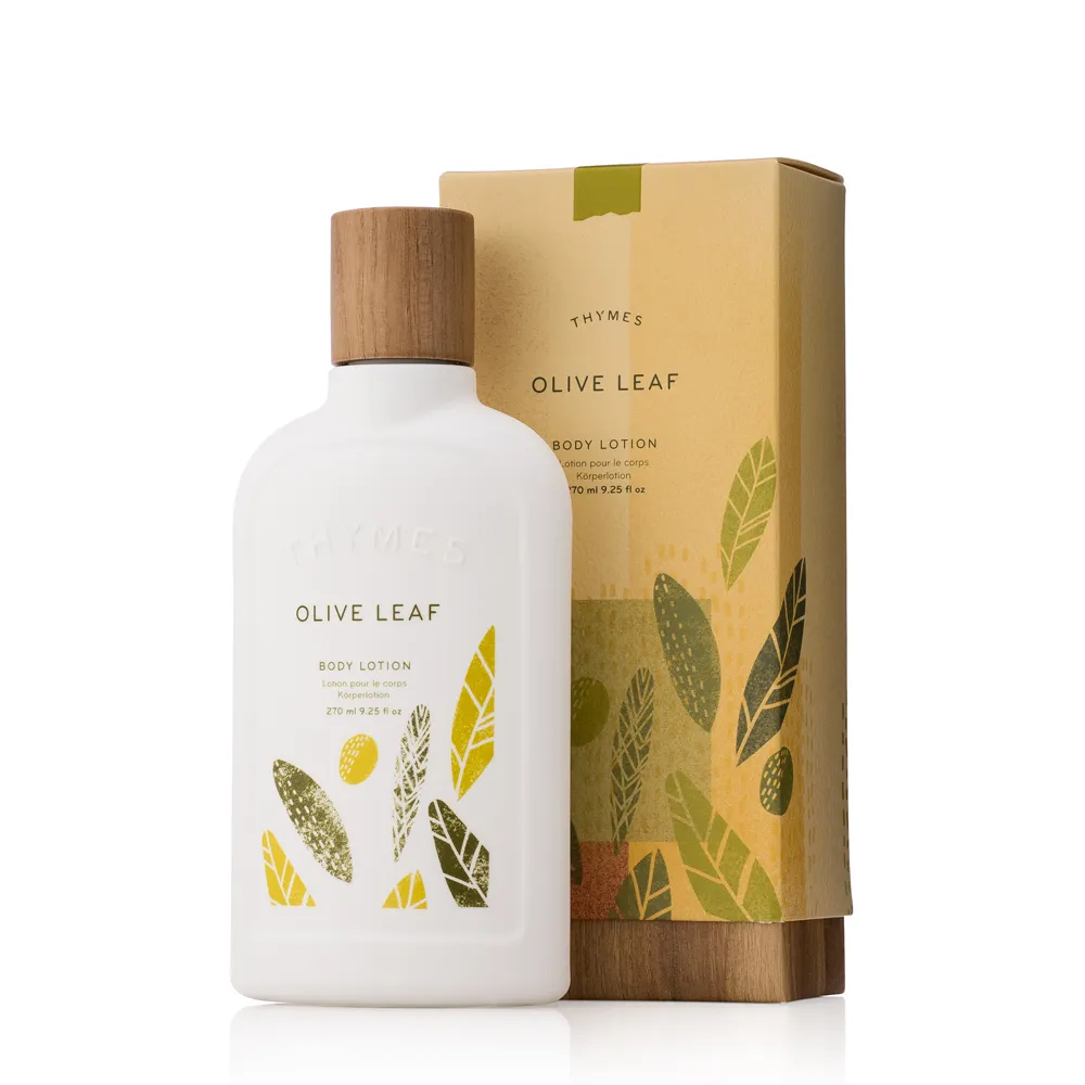 【草本24】THYMES 黃金橄欖身體乳液270ml(天然植物香氛/鎖水保濕、平衡乾燥)