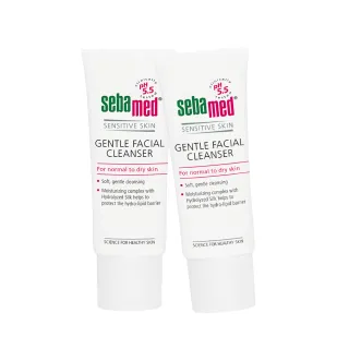 【SEBAMED 施巴】溫和保濕潔面露75mlx2入