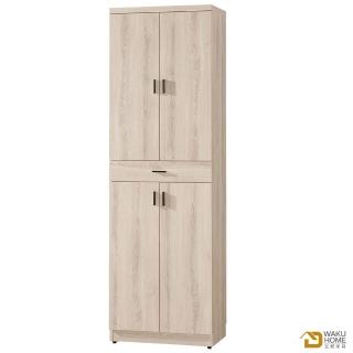 【WAKUHOME 瓦酷傢俱】Tor明亮生活6.5尺高雙面鞋櫃 A002-386-1