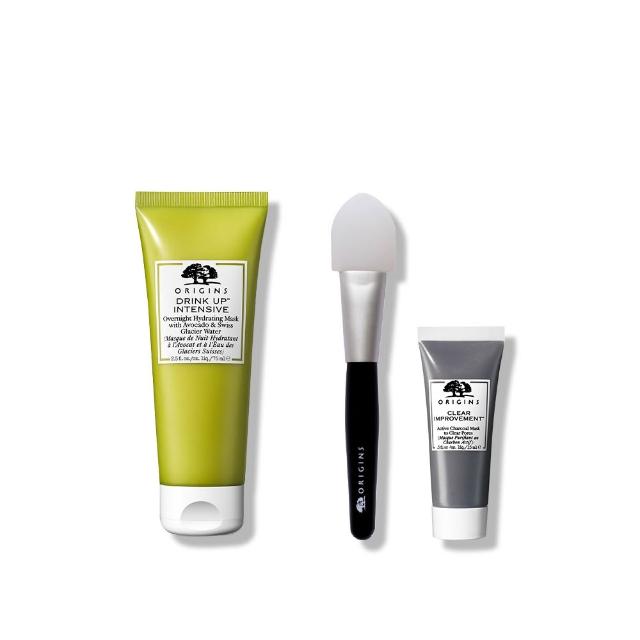 【ORIGINS 品木宣言】一飲而盡深度滋潤面膜75ml(72小時滋潤鎖水)