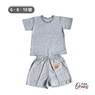 【Oluna 歐露娜】三五衣著 薄棉短袖短褲 6/8/10號 春夏短袖 小童短袖 居家短袖 薄短袖 短袖套裝