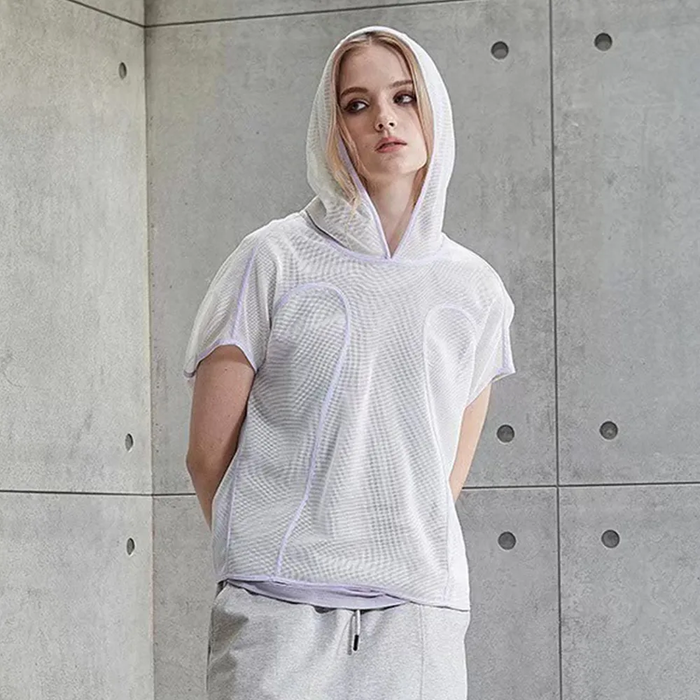 【ICHE 衣哲】Cop.Copine 法國原裝進口兩件式輕透感造型罩衫上衣-2色