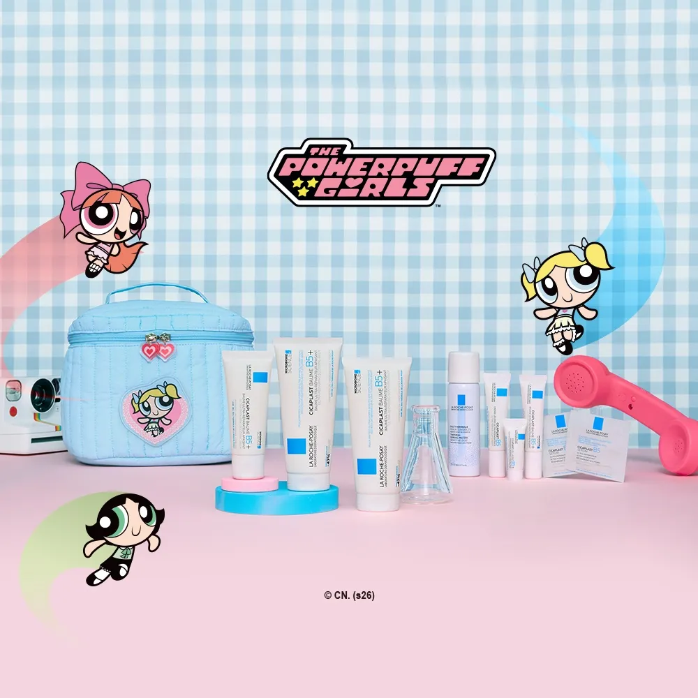 【理膚寶水】momo獨家!女神節限定★飛天小女警系列B5+萬用霜禮盒(B5+全面修復霜100ml+B5+全面修復霜40ml)