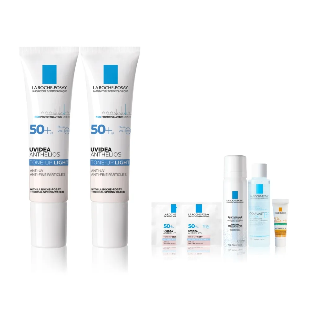 【理膚寶水】雙入組★全護清爽防曬亮白乳 UVA PRO 30ml*2 年度限定組L(防曬推薦)