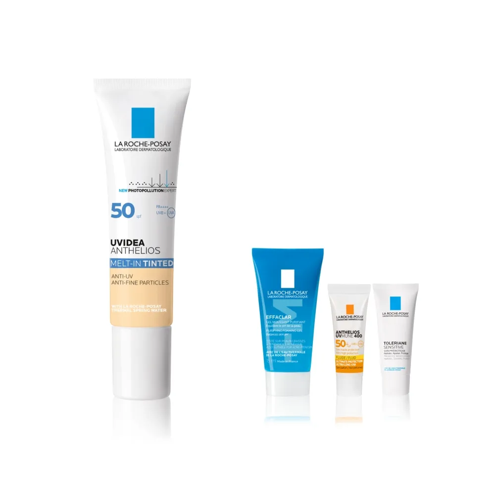 【理膚寶水】全護清爽防曬液UVA PRO 潤色 30ml 年度限定組I(防曬推薦)