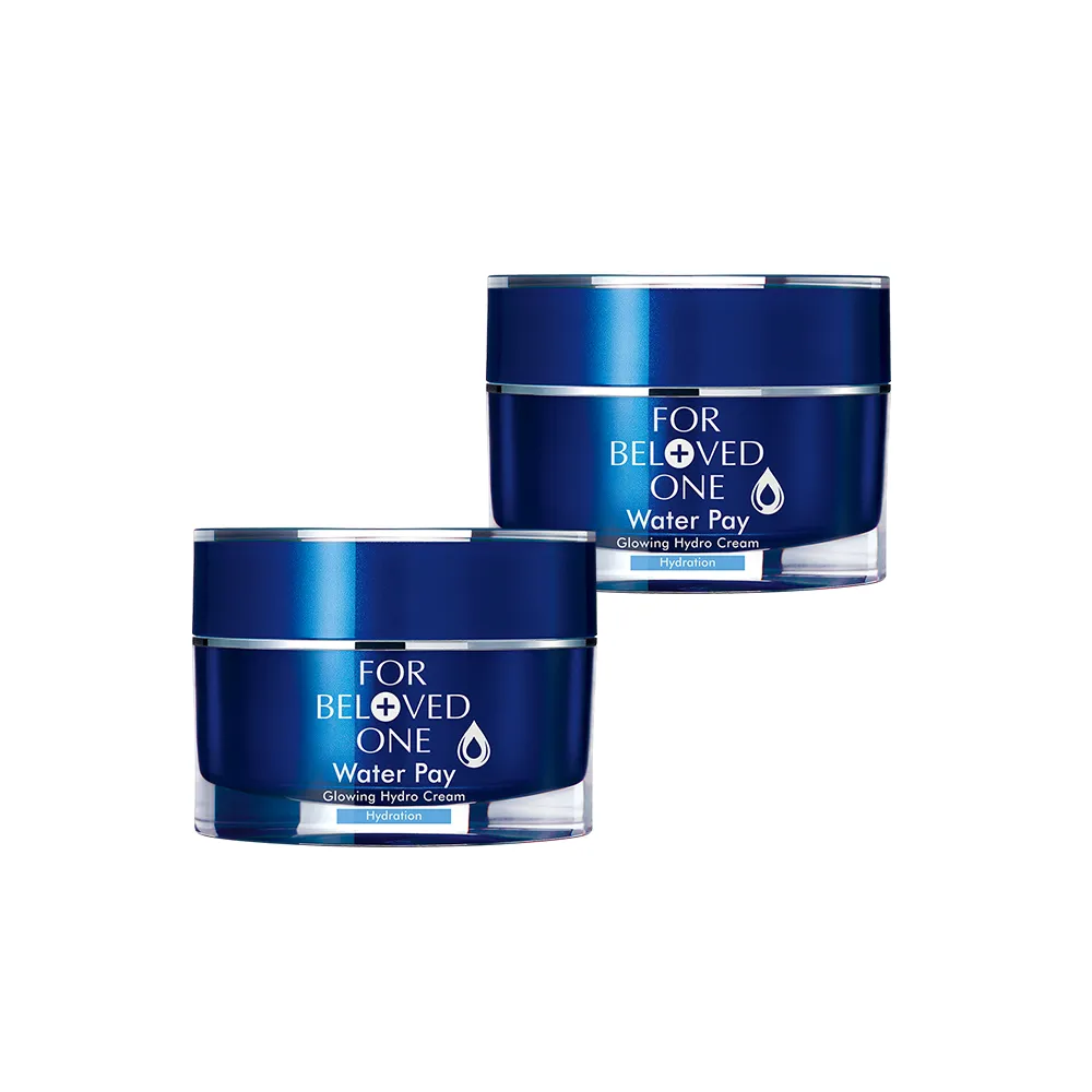 【For Beloved One 寵愛之名】Water Pay 水能亮保濕霜30ml 買一送一(清爽不黏膩/高效鎖水/水亮柔嫩)