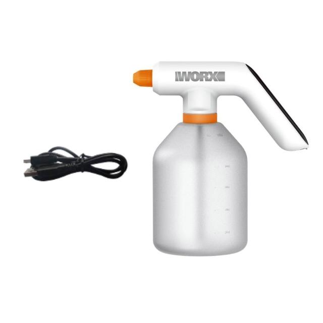 【WORX 威克士】3.6V 鋰電霧化噴壺 WX018(灑水壺 電動 噴水壺 無線噴水壺 酒精噴霧器 電動噴水壺 霧化噴壺)