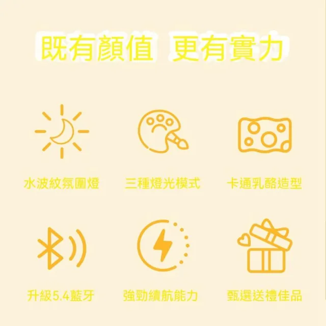 【Quality 聚家】水波紋投影藍牙音箱 無線音箱 迷你音箱 藍牙喇叭（原生傳輸/三種燈光/後置音腔/馬卡龍色）