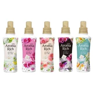 【LION 獅王】Aroma Rich衣物香氛柔軟精480ml 2入組 (防靜電護柔衣精芳香 多款可選 平輸)