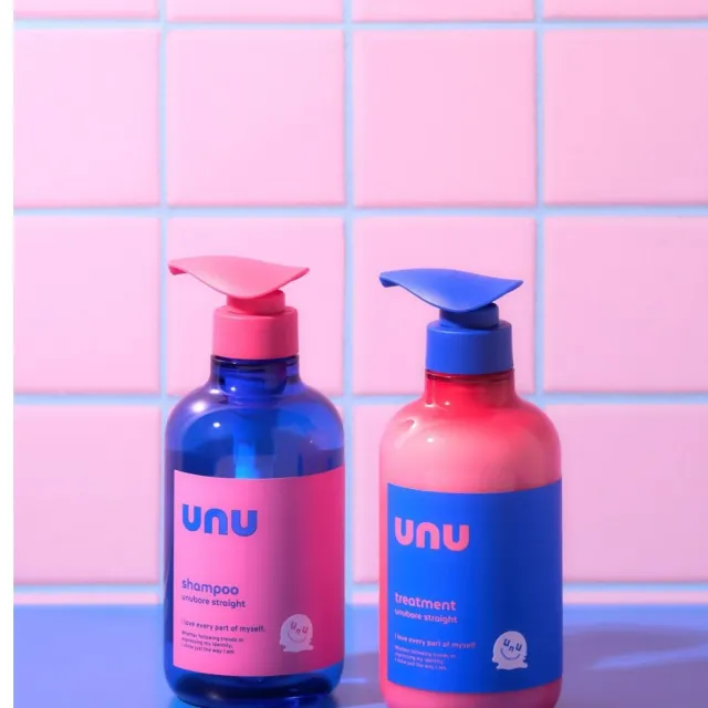 【UNU】官方直營 2入組任選-自我直順洗髮精 護髮素 免沖洗護髮乳(護髮膜/潤髮乳)