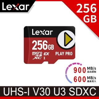 【Lexar 雷克沙】PLAY PRO microSDXC Express 256GB 超高速記憶卡(Switch 2專用)