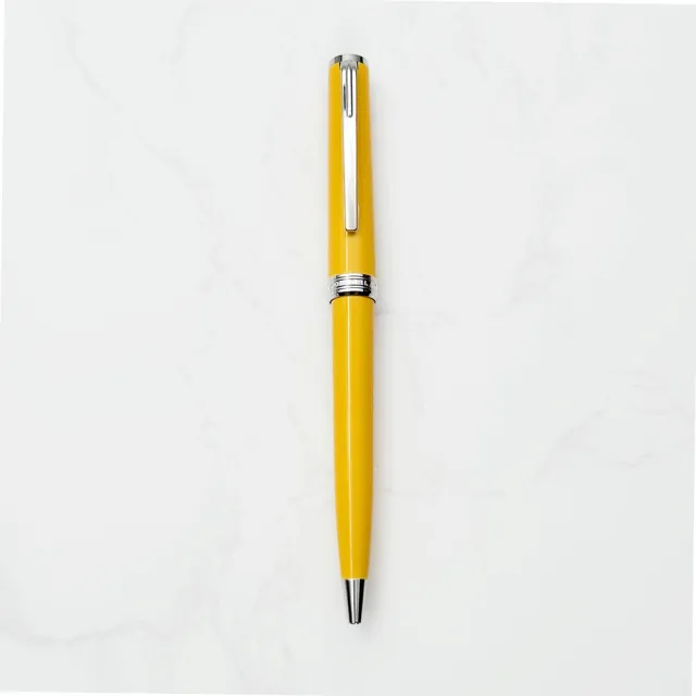 【MONTBLANC 萬寶龍】PIX 黃色原子筆 （MB135689）