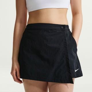 【NIKE 耐吉】短褲 褲裙 女 休閒褲 中腰 AS W NSW SKORT 黑 IR1649-010