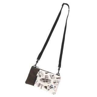 【CHUMS】CHUMS 休閒 男女 Smart Phone Shoulder Sweat Nylon隨身手機肩背包 FoodJourney (CH603611Z377)