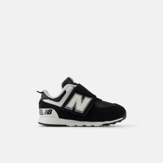 【NEW BALANCE】NB 574 童鞋 休閒鞋 運動鞋 嬰幼 男童 女童 黑色 (I5744AG-W)