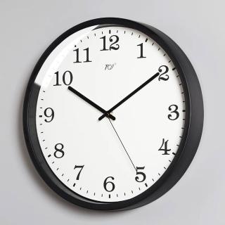 【諾必行】輕奢掛鐘 時鐘表簡約現代壁掛墻 靜音壁掛 電波裝飾石英鐘16英寸（直徑40.5釐米）