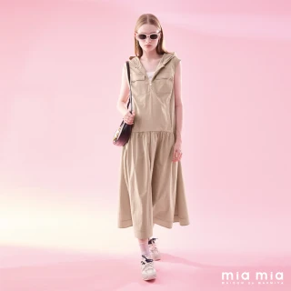 【mia mia】散式無袖連帽洋裝