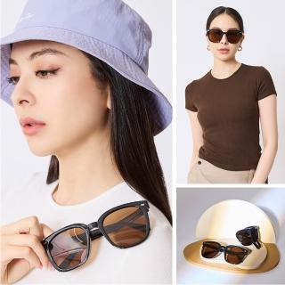 【雨傘王】BigRed AIR方框折疊墨鏡-E款 太陽眼鏡 抗UV 遮陽防曬(折疊設計/附收納盒)