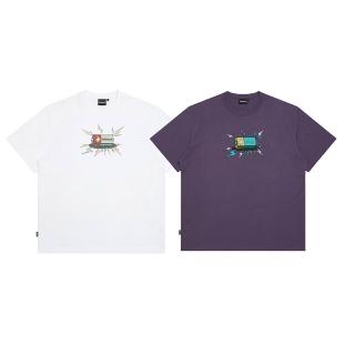 【Mark Gonzales】男女同款 小天使電池T恤