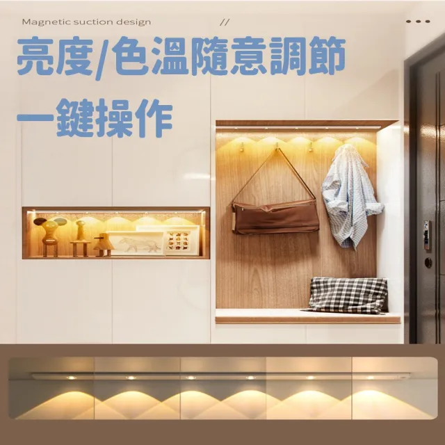 JG國際 超薄款 貓眼藝術感應燈 LED燈 磁吸免接線 櫥櫃燈 展示燈 智能人體感應燈 氛圍燈 小夜燈