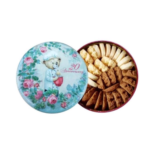 【Jenny Bakery 珍妮小熊】聰明小熊四味曲奇餅(小)(320g/盒)
