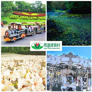 【西湖渡假村】最浪漫夢幻桐花季★門票399(贈12歲以下兒童免費+餐飲抵用券)