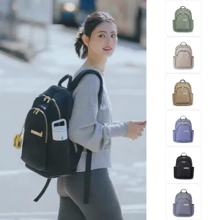 【satana】Soldier 輕盈通勤後背包 輕量防潑水 15吋筆電 減壓背帶 台灣製 SOS3280 - 多色