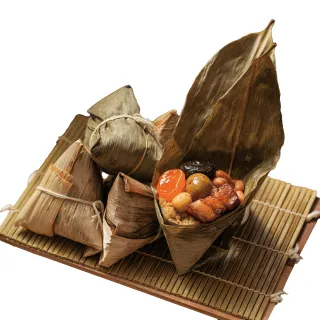 【晶華酒店】台北晶華酒店 經典南北粽禮盒5入/2盒(北部粽*3顆+南部粽*2顆/盒/端午節肉粽/賞星鮮嚴選)