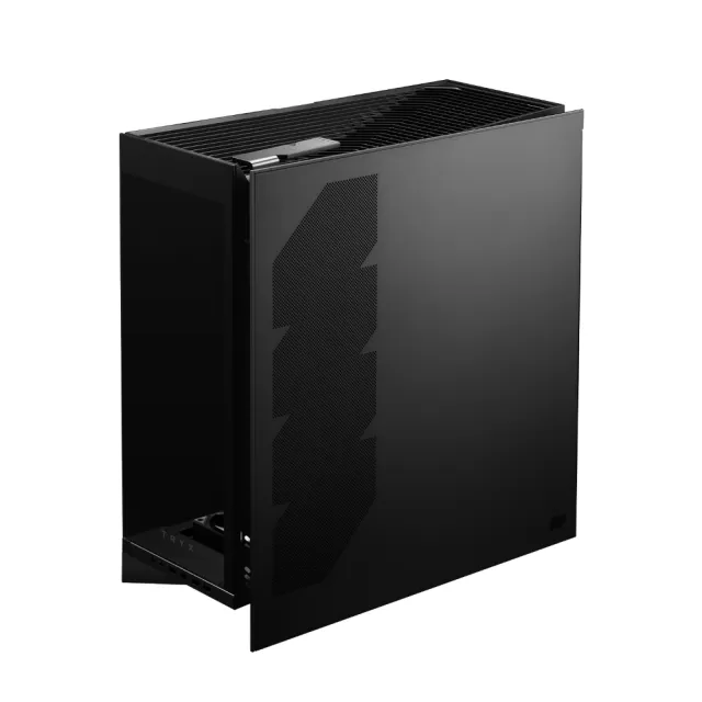 【TRYX】LUCA L70 懸浮X型底座 鋁合金 E-ATX海景機殼 黑/白(精品級/背插/雙420/航太級鋁合金)