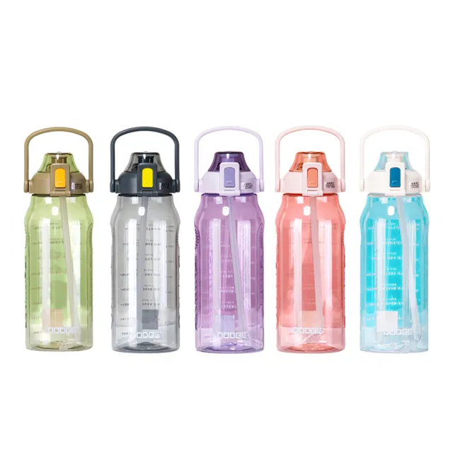 【H&R 安室家】Dodge 道奇Tritan大容量彈蓋水壺 運動水壺1500ml(H30)