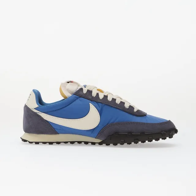 【NIKE 耐吉】運動鞋 休閒鞋 男鞋 WAFFLE RACER 許光漢同款 復古 麂皮 藍色 (IM8658401)