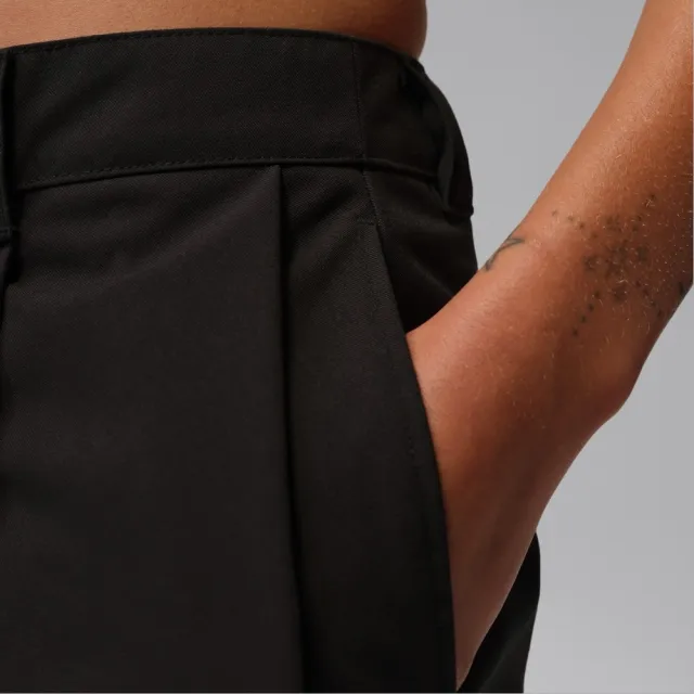 【NIKE 耐吉】短褲 女 AS W J FLT BIG CHINO SHORT 運動 休閒 喬丹 黑色 (IH0658010)