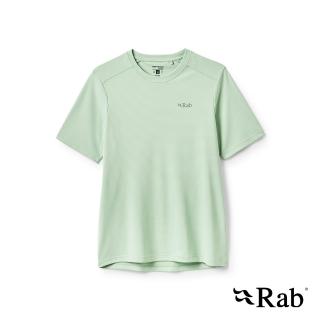 【RAB】Force Tee Wmns 短袖防曬抗臭排汗衣 女款 無花果綠 #QCC25