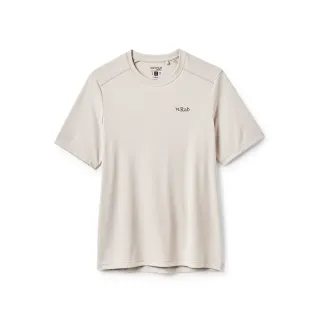 【RAB】Force Tee Wmns 短袖防曬抗臭排汗衣 女款 鵝卵石白 #QCC25