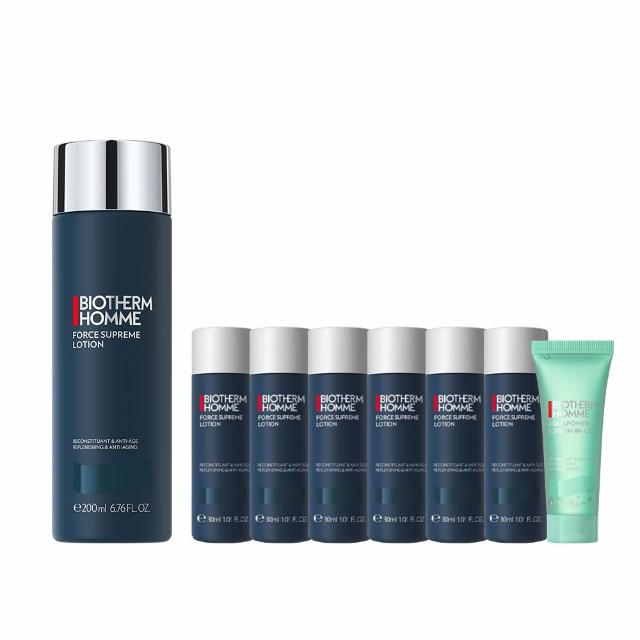 BIOTHERM碧兒泉極量緊膚水為法國專櫃級保養品，適合各種膚質使用。本產品為平行輸入貨源，容量200ml，專為臉部與眼部設計，具有強效保濕與緊致肌膚功效，儲存期限3年，製造日期或有效期限請詳見產品包裝標示，本賣場商品效期皆有一年以上，可安心選購。