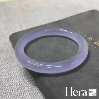 【HERA 赫拉】優雅紫玉髓手鐲 H115041506(紫玉髓 手鐲)